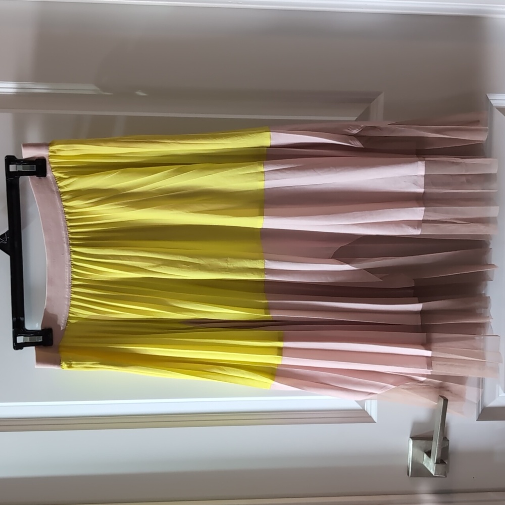 BCBG elastic band skirt